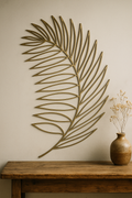 Feather Of Eternity  , Brass Metal Wall Art
