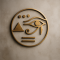Egypt Eye , Brass Metal wall Art